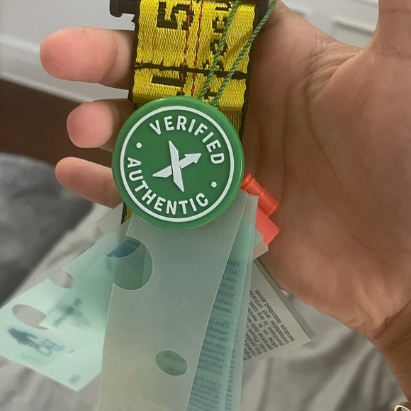 Off white belt classic industrial belt authentic